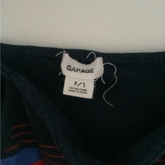 Navy tank top with stripes - Picture 3 of 3